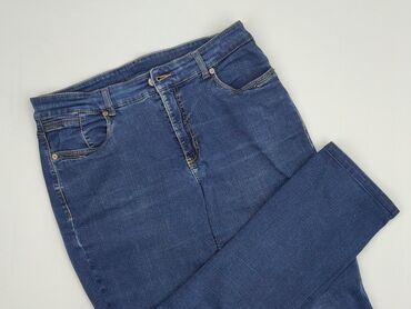 spodnie damskie jeans z dziurami allegro: Jeansy damskie, rozmiar XL