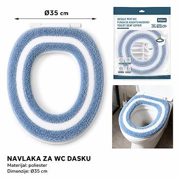 mekani nastavak za wc šolju: KMT Wc daska O viseći ukras okrugli šareni 803780 Praktičan dodatak — 1