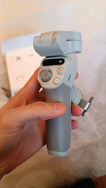 hile mobile: DJI Osmo Mobile SE. YouTube layihəsi üçün alınıb lakin layihə baş — 5