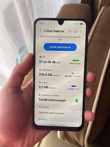 samsung not2: Samsung Galaxy A16, 256 GB, rəng - Qara, Barmaq izi, Simsiz şarj, İki sim kartlı — 6