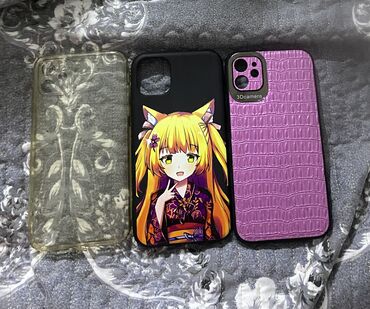 i̇phone 11 kabro: Müxtəlif üslublarda, o cümlədən şəffaf, qara anime təsvirli və