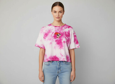t shirty t shirty t shirty: Bershka, T-shirt damski, rozmiar XS