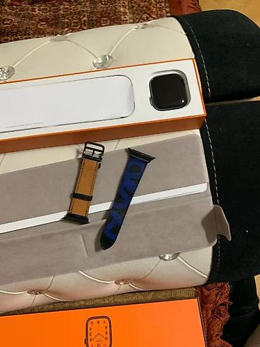 apple eatch: Orijinaldır 9 cü versiyası qadın üçündü 41 di 2 kəməri var qara göy — 4