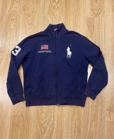 Svitşotlar: Зип Polo ralph lauren Usa
оригинал 
Размер: L
Сост:9/10