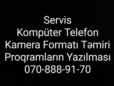 sosial evler qiymeti: Təmir | Noutbuklar, kompüterlər | Zəmanətlə, Evə gəlməklə, Pulsuz diaqnostika