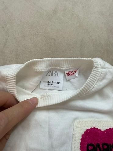 Futbolkalar: Futbolka, Qız üçün, 3 - 6 ay, Benetton — 12