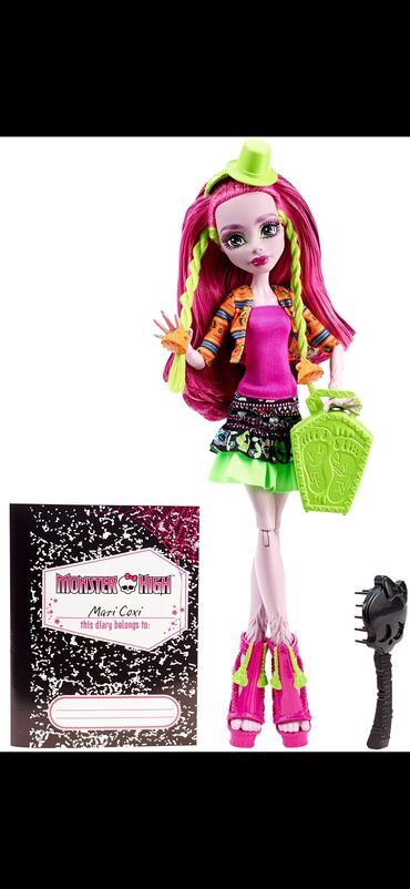 mutfaq oyuncaqları: Monster High kuklası – “Marí Coxi” (Monster Exchange seriyası)