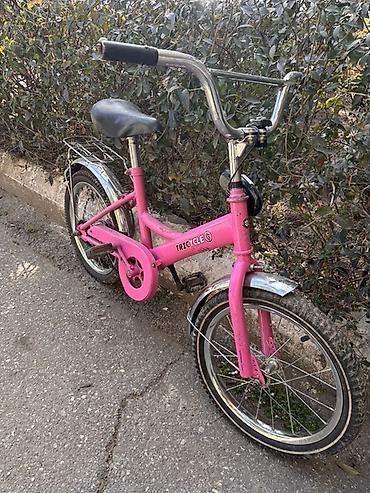 Uşaq velosipedləri: Uşaq velosipedi – Tricycle marka - Rəng: çəhrayı - Çərçivə: polad — 1