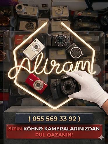 Фото и видеокамеры: Salam kimdə kicik rəqəmsal fotoaparatlar varsa aliram Əlaqə — 1