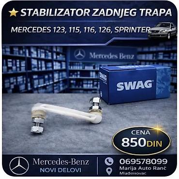 Sistem upravljanja i oslanjanja: STABILIZATOR ZADNJEG TRAPA MERCEDES SPRINTER | Stabilizator — 1