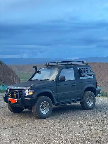 мотороллер муравей с кабиной: Mitsubishi Pajero: 1993 г., 2.5 л, Автомат, Дизель, Внедорожник — 4