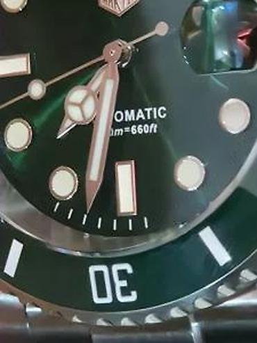 Ručni satovi: San Martin Sub Diver SN017 -Zelena- Rolex Submariner Potpuno nov — 9