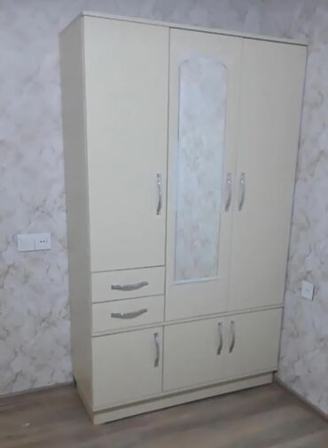 Dolablar: Yeni, Açılan, 3 qapılı Düz dolab, Qarderob, paltar dolabı, Azərbaycan — 13