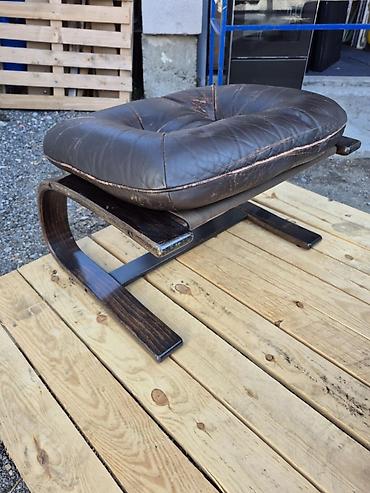 Fotelje: Naslonjač sa tabureom (set) - Udobna fotelja sa pripadajućim tabureom — 6