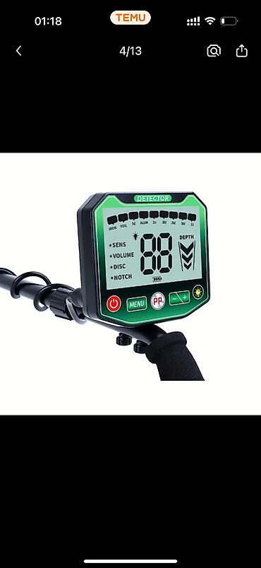 Metal axtaran aparatlar: Endirim Высокоточный металлоискатель для взрослых - Регулируемые — 4