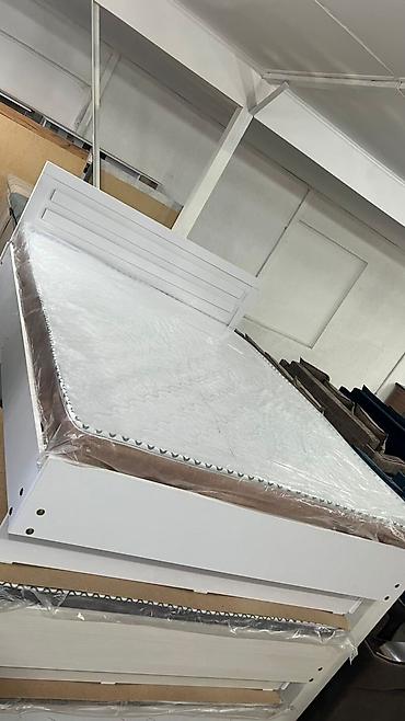 Двуспальные кровати: Двуспальная кровать, Новый, С матрасом, длина - 200 см — 8