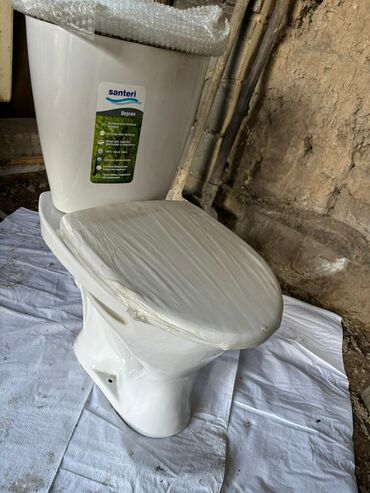 Унитазы: Унитаз Напольный, Новый, Материал: Фаянс — 2