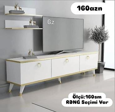 vitrin mebel sifarişi: Mebel dəsti – TV tumbası və dəhliz dolabı 1) TV tumbası - Ölçü: 160 — 2