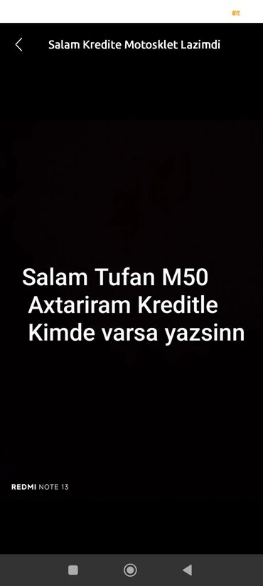 мотоциклы и мопеды: Tufan - M50, 80 см3, 2024 год, 1000 км
