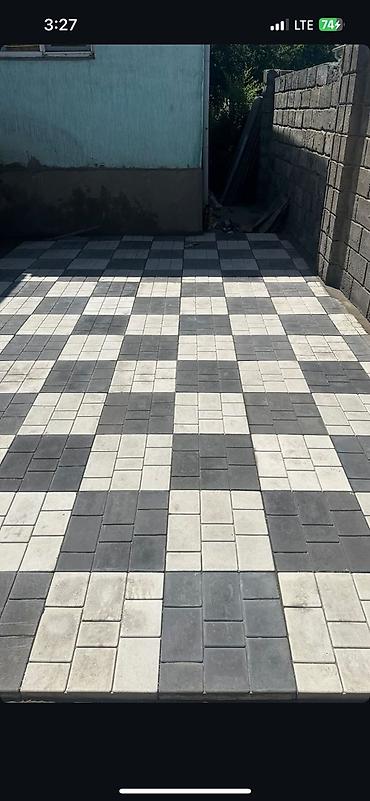 Евробрусчатка: Прессованная брусчатка высокого качества,в форме кирпича,есть все — 27