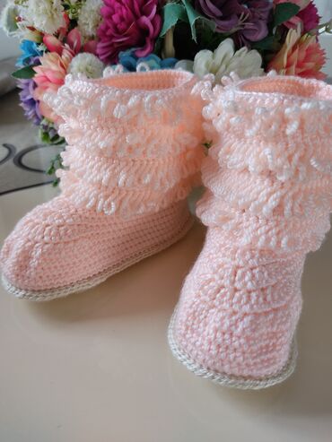 Детская обувь: Детские домашние сапожки, размер любой — 3