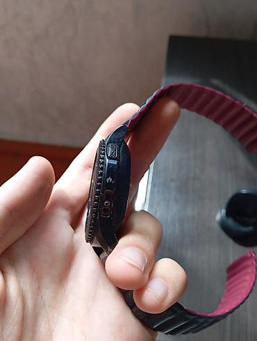 Smart saatlar: Samsung Gear S3 Frontier ağıllı saat + maqnitli şarj dok-u — 4