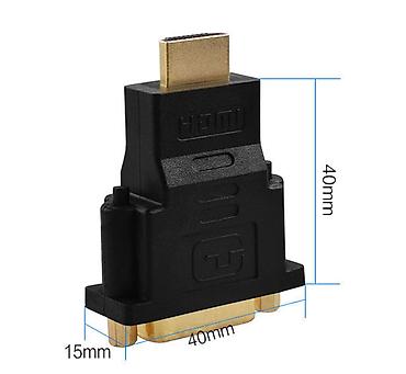 dvi hdmi: Адаптер - переходник HDMI male на DVI - I (24+5 pin) female — 2