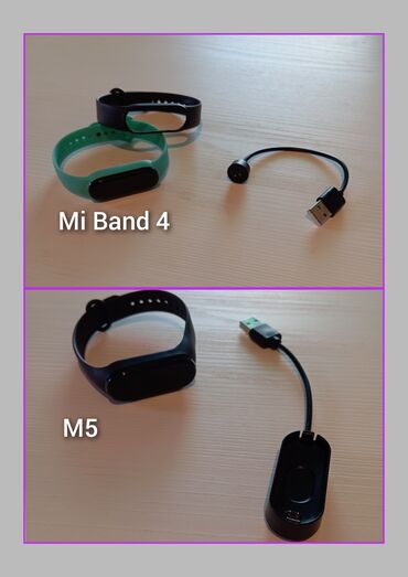 янтарь часы: Продаю смарт-часы 2 штуки Mi Band 4 и M5 В рабочем состоянии Каждая