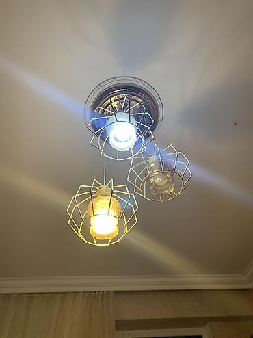 lalafo lusturlar: Çılçıraq, 3 lampa, Metal — 3