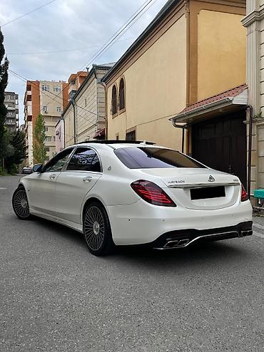 icare avto: Mercedes‑Maybach S‑Class 4 qapı sedan – tədbirlər üçün premium sinif — 3