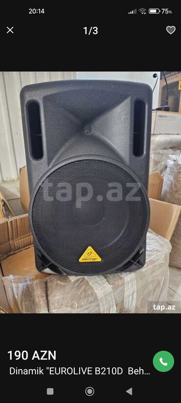 ən ucuz planşet: Behringer dinamiklər