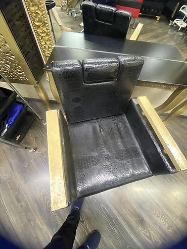 Gözəllik salonu üçün peşəkar kreslo və servis arabası - Kreslo: salon