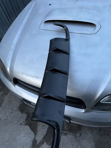 диффузор на задний бампер: Задний Бампер BMW 2004 г., Новый, цвет - Черный, Оригинал