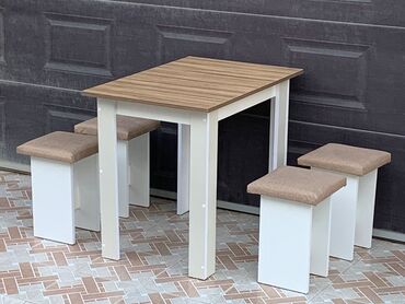 Masa və oturacaq dəstləri: Mətbəx üçün, Yeni, 4 stul — 11