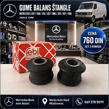 Balans štangle: GUMA BALANS STANGLE MERCEDES 27 38 | Guma balans stangle mercedes 2 — 4