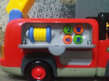 Oyuncaqlar: Uşaq üçün işıqlandırmalı oyuncaq ekskavator/buldozer usaq dunyasi — 25