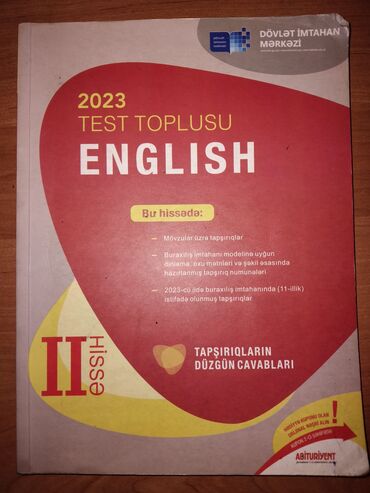 Testlər: İngilis dili Testlər 11-ci sinif, DİM, 2-ci hissə, 2023 il