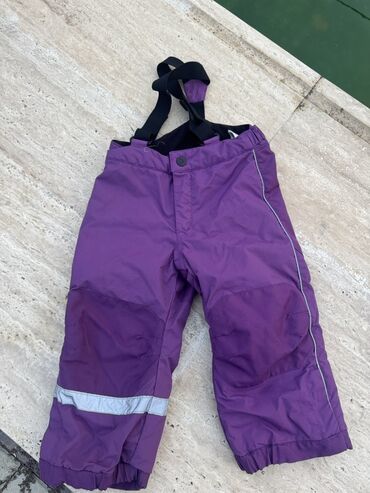 детские защитные шорты для роликов: H&M 2-3 yas Uşaq üçün qış/skeyt-xizək şalvarı - Rəng: bənövşəyi