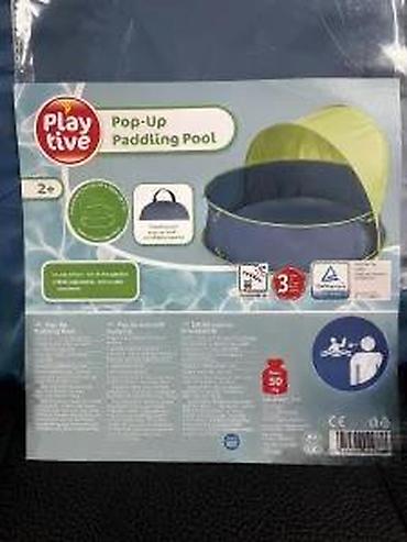 Bazeni i oprema: Playtive Pop-Up dečiji bazen sa tendom - Samorasklopivi bazen za — 9
