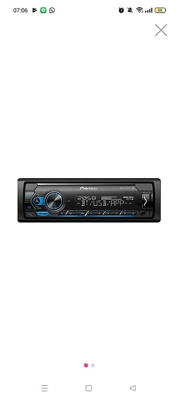 subvufer: Pioneer 1-DIN avtomobil maqnitolası - Bluetooth dəstəyi: telefonla — 2