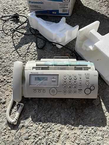 телефон факс: Продам новый факс Факс Panasonic KX-FP206CX — компактный факс для — 1