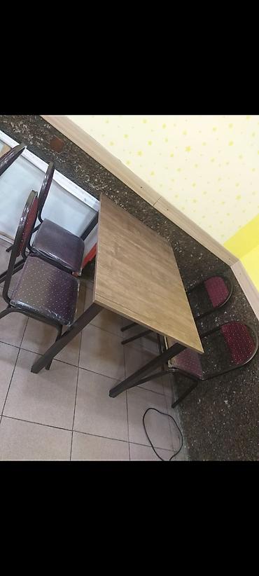 Sifarişlə restoran üçün masa və oturacaq dəstləri: Maaa ve otracaqlar teqdim edirik sizlere 98 azndan başlayan — 4