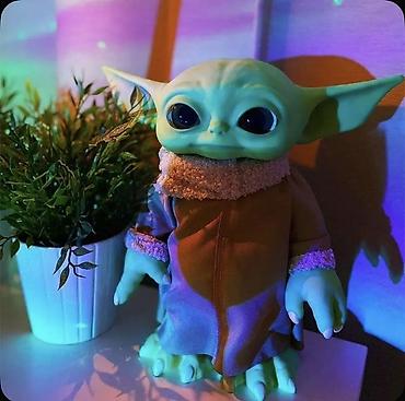 малыш йода: Фигурка/кукла «Малыш Йода» (Грогу) из Star Wars - Высота: 28 см, - — 4