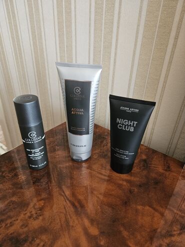 Bədənə qulluq: Her biri yenidir, işlenmeyib beyler üçün şampun,duş geli ve dezodorant — 4