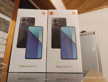 xiaomi mi 11 pro: Xiaomi Redmi Note 13, 256 GB, rəng - Qara, 
 Barmaq izi, İki sim kartlı, Face ID