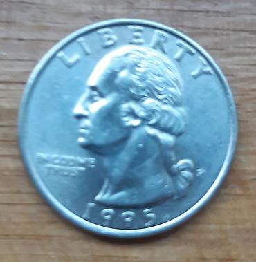 decije harmonike: Predmet: AmeričkA UNC kvartal (25 centi) – 1993, George Washington — 1