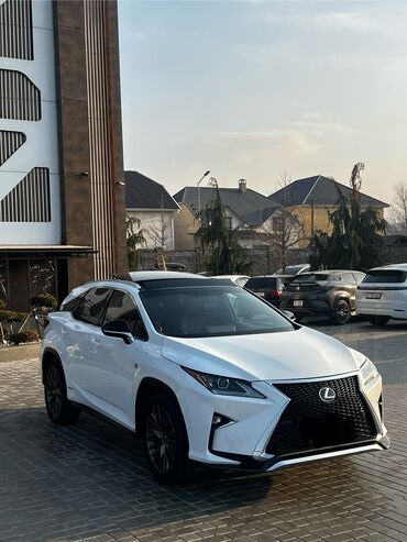 желтый lexus: Lexus RX: 2017 г., 3.5 л, Вариатор, Гибрид, Внедорожник