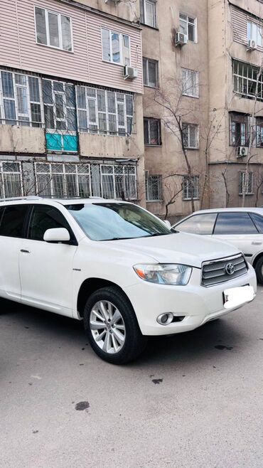 Toyota: Toyota Highlander: 2008 г., 3.3 л, Вариатор, Гибрид, Внедорожник