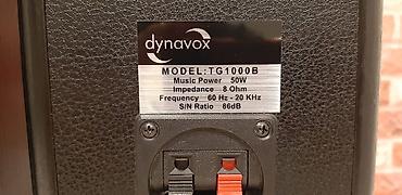 Zvučnici i stereo sistemi: Odlično očuvani zvučnici marke Dynavox TG 1000 B Zvučno perfektni — 9