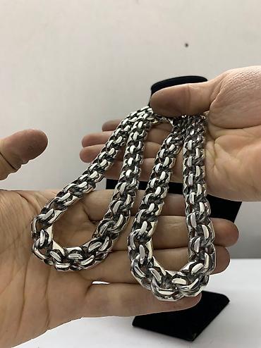 Серебряные цепочки: Серебряная цепь Рамзес 85 гр Серебро 960 проба Делаю на Заказ — 9
